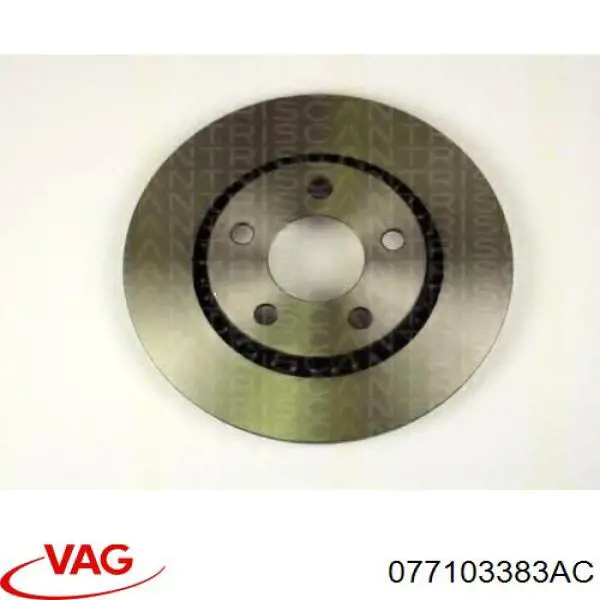 Правая прокладка ГБЦ 077103383AC VAG