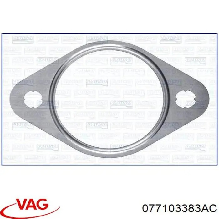 Купить 077103383AC VAG Правая прокладка ГБЦ