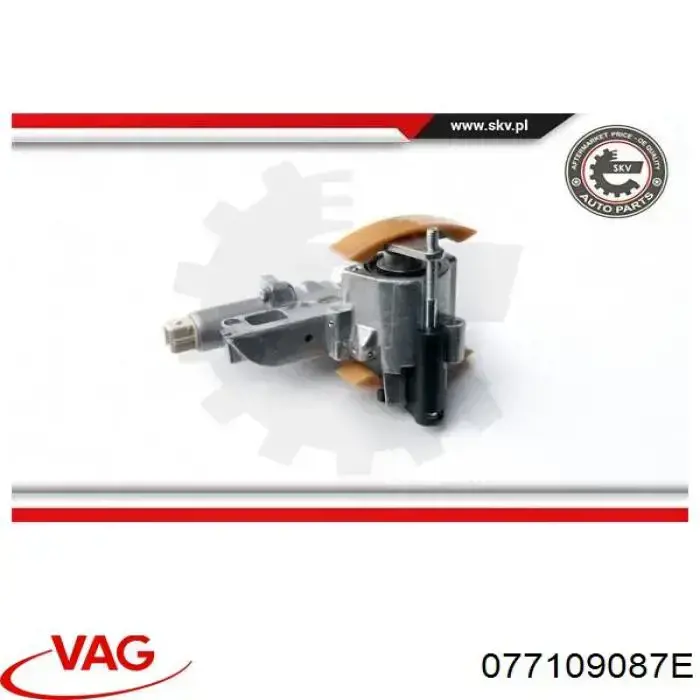 Натяжитель цепи ГРМ распреддвалов левый VAG 077109087E цена, от 206.11 USD