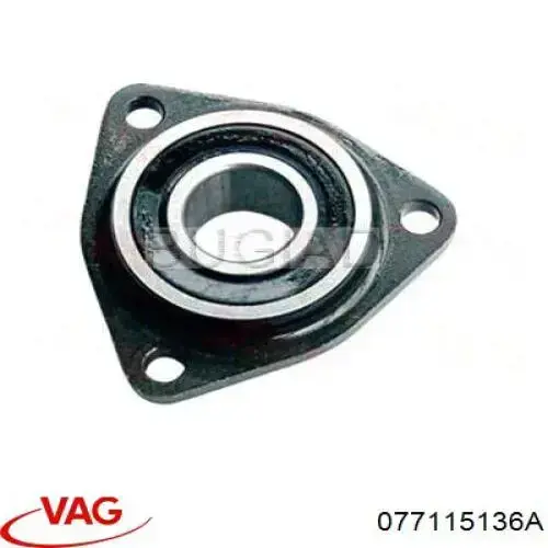 Кронштейн вискомуфты системы охлаждения, опорный VAG 077115136A