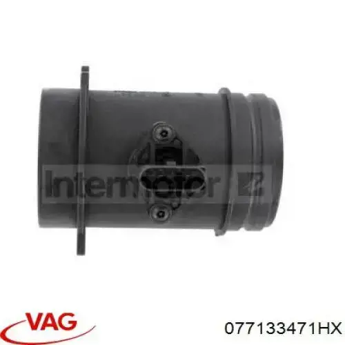 Датчик массового расхода воздуха VAG 077133471HX цена, от 59.64 USD