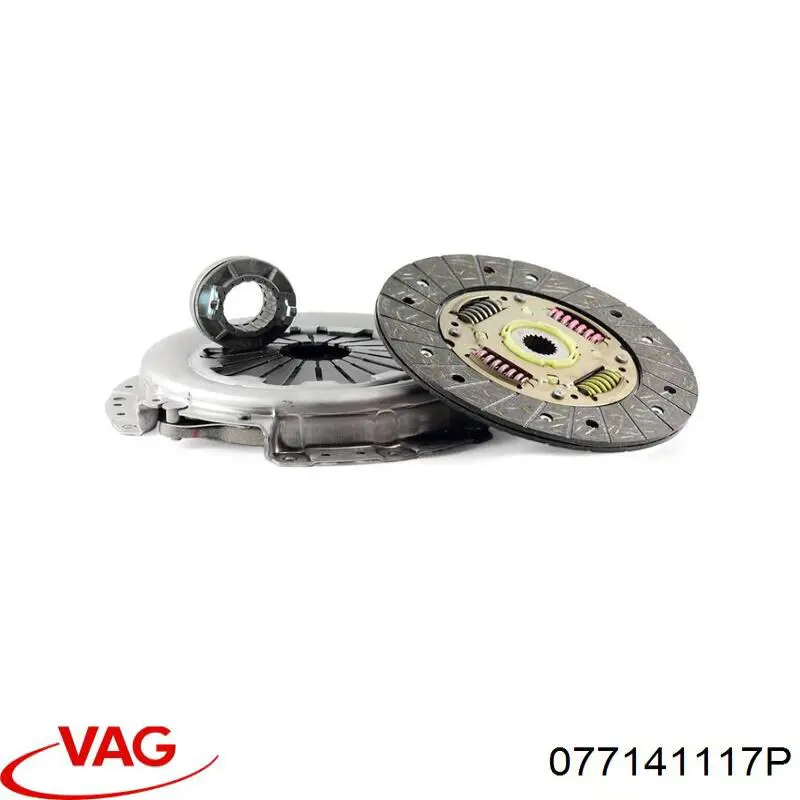 Купить 077141117PX VAG Корзина сцепления