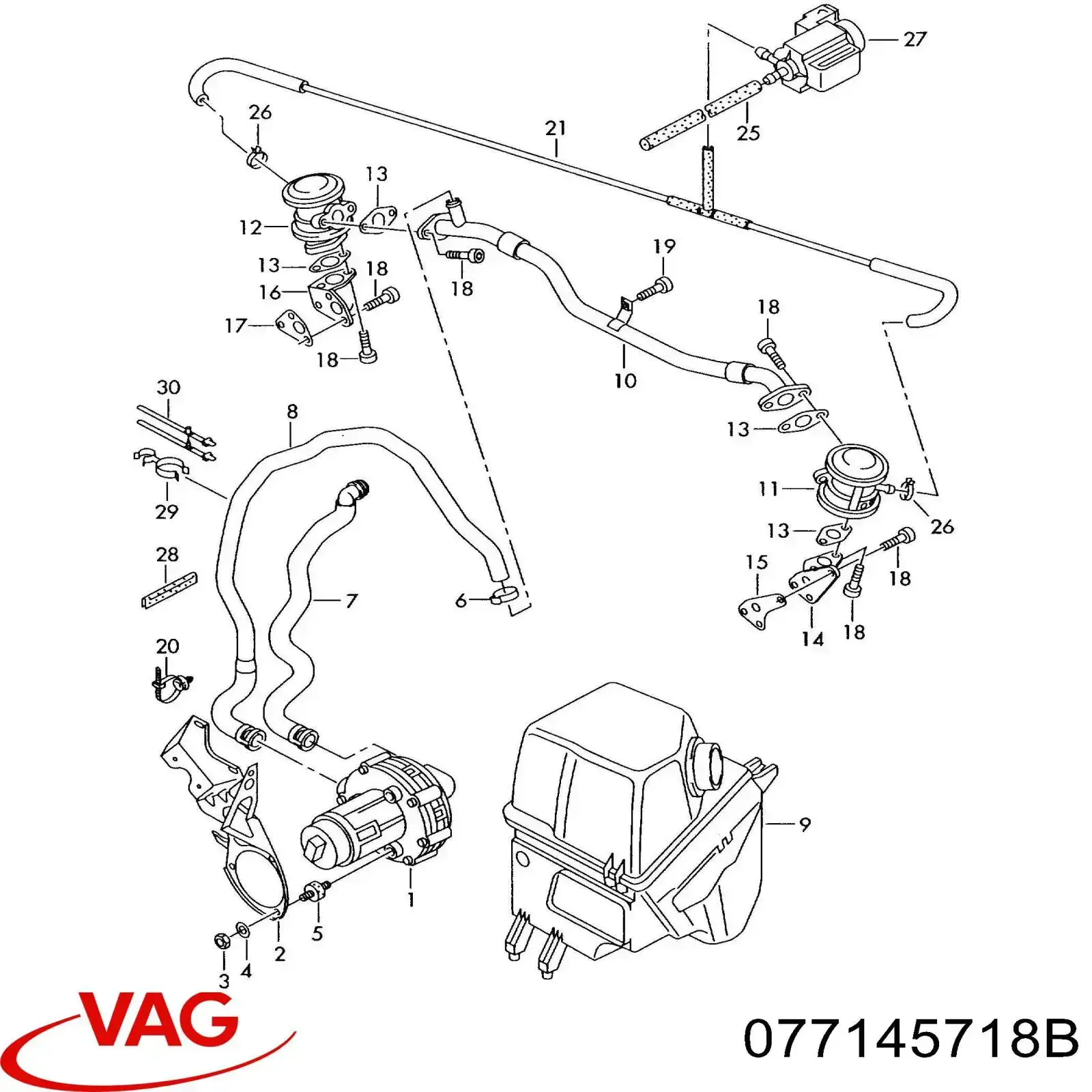  VAG 077145718B цена, от 171.40 USD