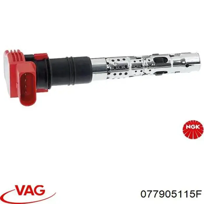 Катушка зажигания 077905115F VAG