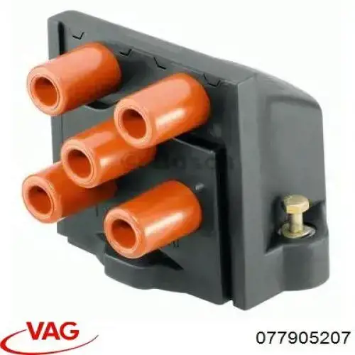 Крышка распределителя зажигания (трамблера) VAG 077905207 цена, от 33.00 USD