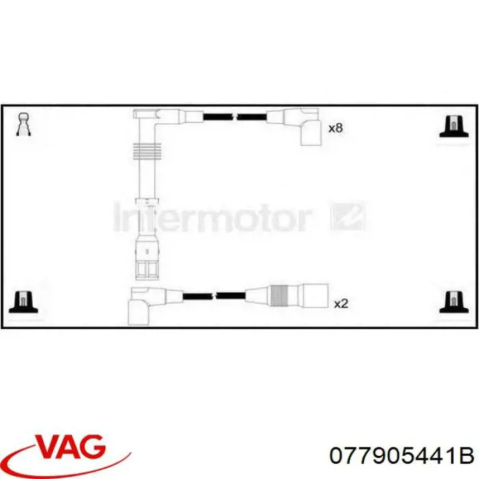 Бронепровода VAG 077905532A