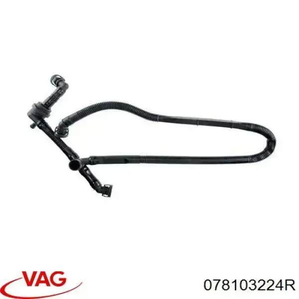 Трубка отвода картерных газов VAG 078103224R