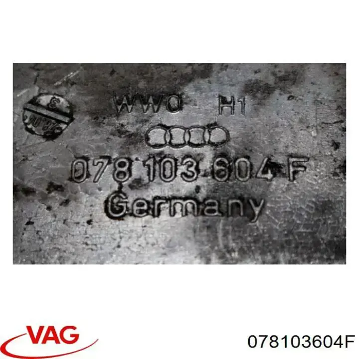Масляный поддон двигателя VAG 078103604F цена, от 31.67 USD
