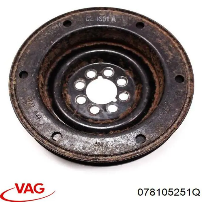 Купить 078105251Q VAG Шкив-демпфер коленвала