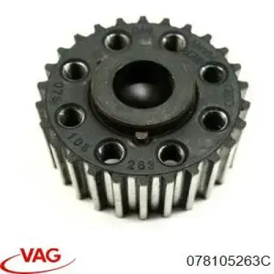 Купить 078105263C VAG Шестерня привода коленвала двигателя