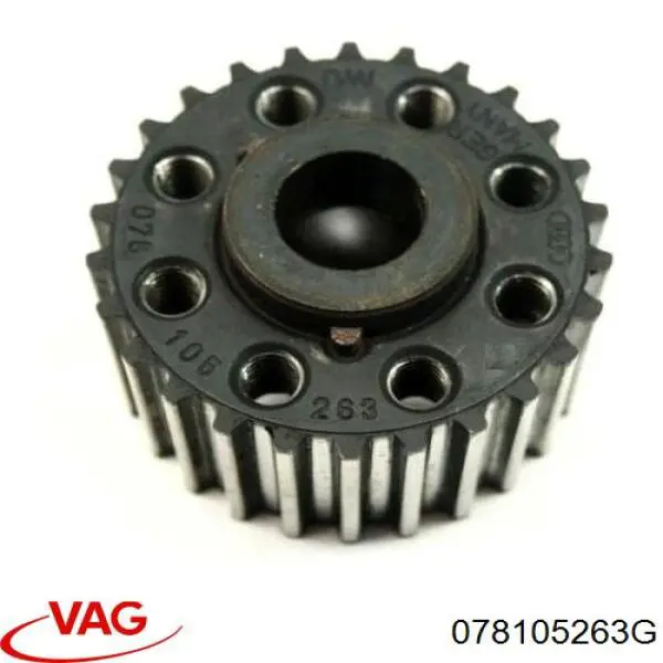 Купить 78105263G VAG Шестерня привода коленвала двигателя