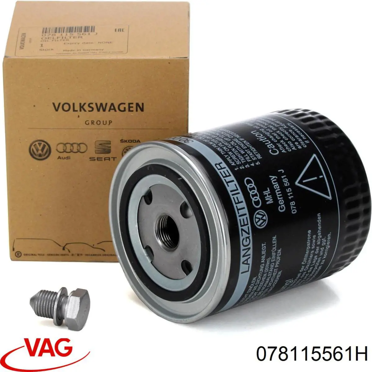 Фильтр очистки масла центробежный VAG 078115561H цена, от 5.64 USD