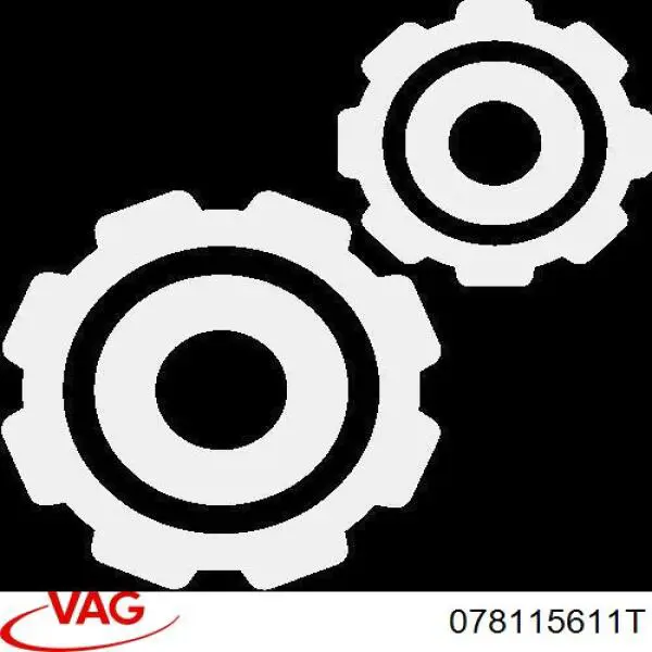078115611T VAG щуп (индикатор уровня масла в двигателе)