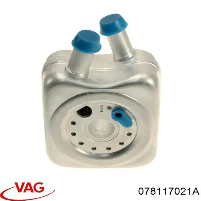 Купить 078117021A VAG Радиатор масляный (холодильник), под фильтром
