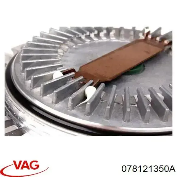 Вискомуфта (вязкостная муфта) вентилятора охлаждения VAG 078121350A