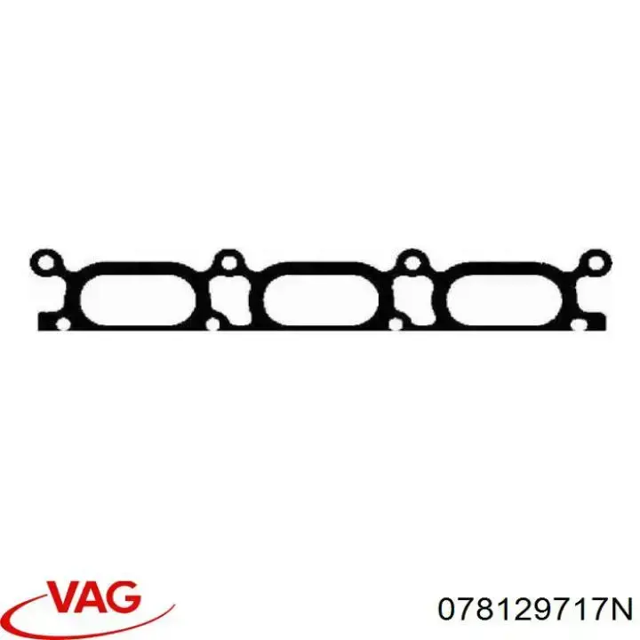 Прокладка всасывающего коллектора VAG 078129717L цена, от 3.44 USD