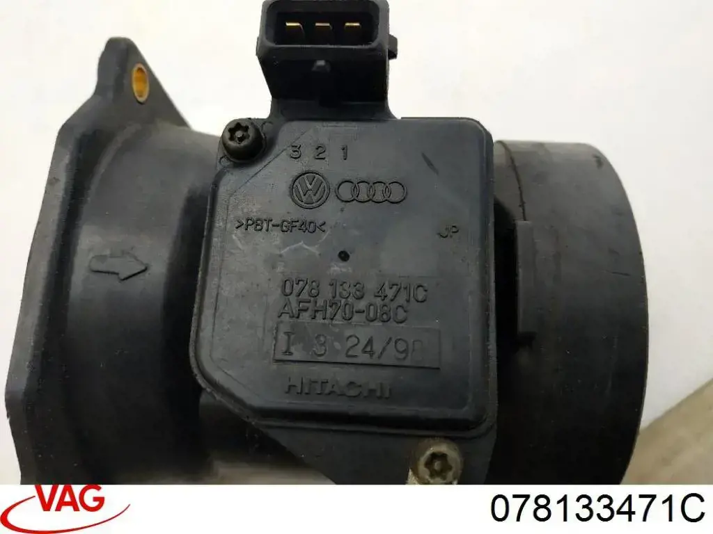 Датчик массового расхода воздуха VAG 078133471C цена, от 67.48 USD