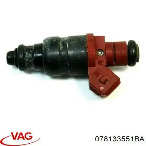 Топливные форсунки 078133551BA VAG