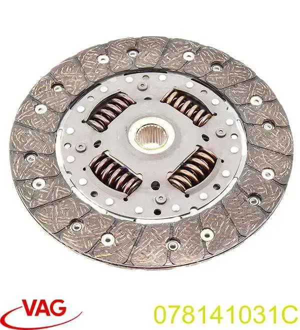 Диск сцепления 078141031C VAG