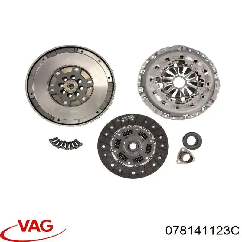 Комплект сцепления (3 части) VAG 078141123C цена, от 228.70 USD