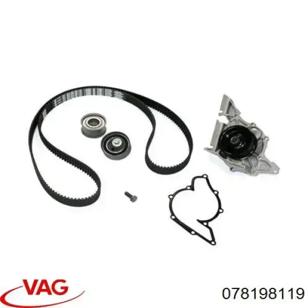 078198119 VAG Комплект ремня ГРМ