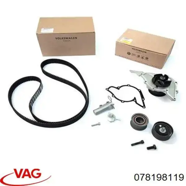ГРМ ремни, комплект VAG 078198119 цена, от 111.22 USD