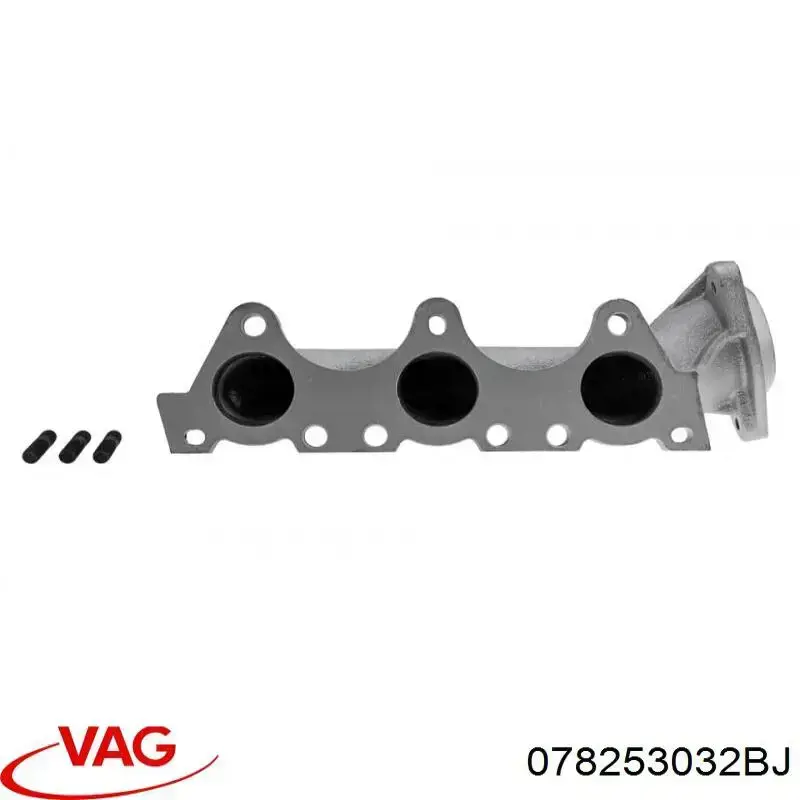 Коллектор выпускной правый VAG 078253032BJ цена, от 97.72 USD