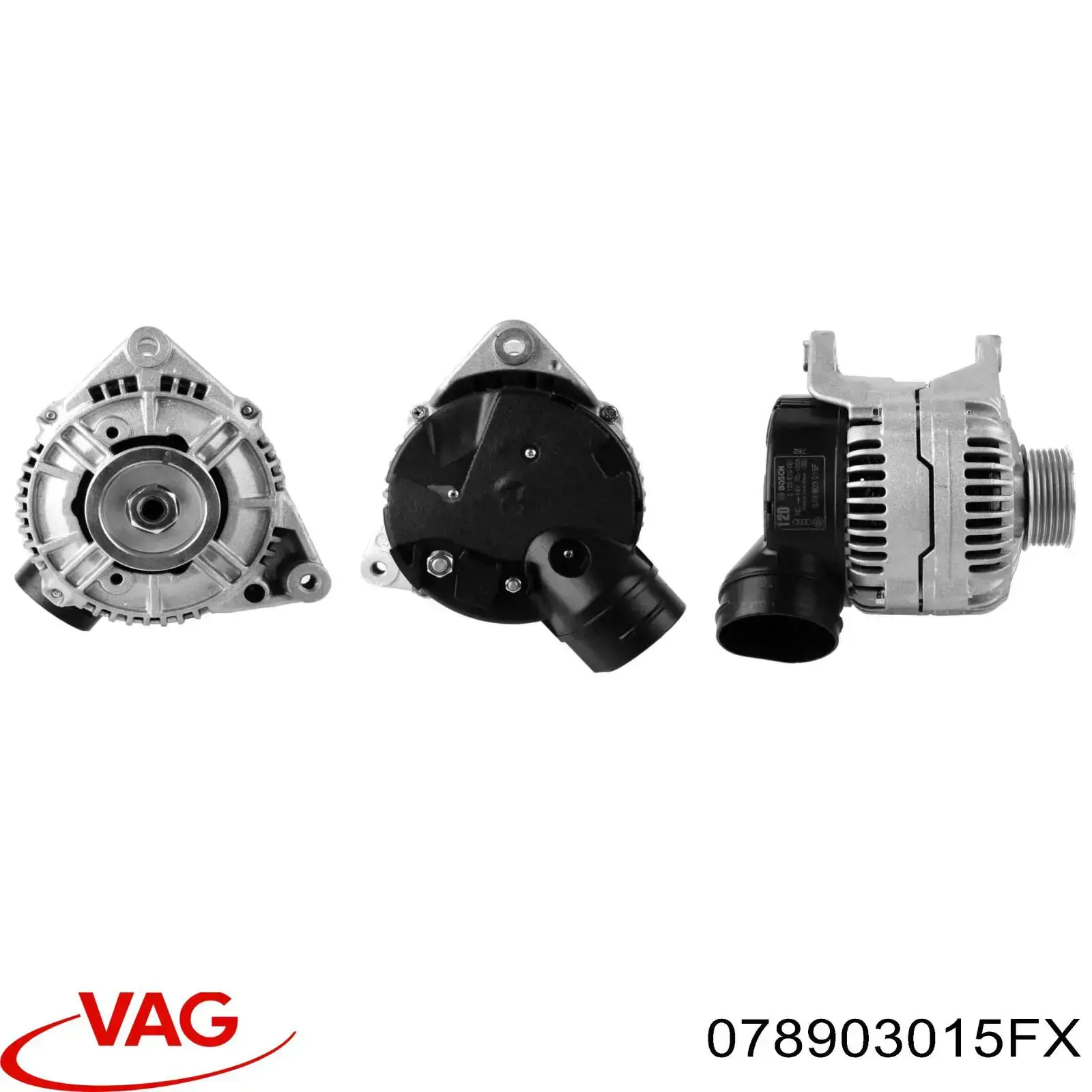 Автомобильный генератор VAG 078903015FX цена, от 51.67 USD