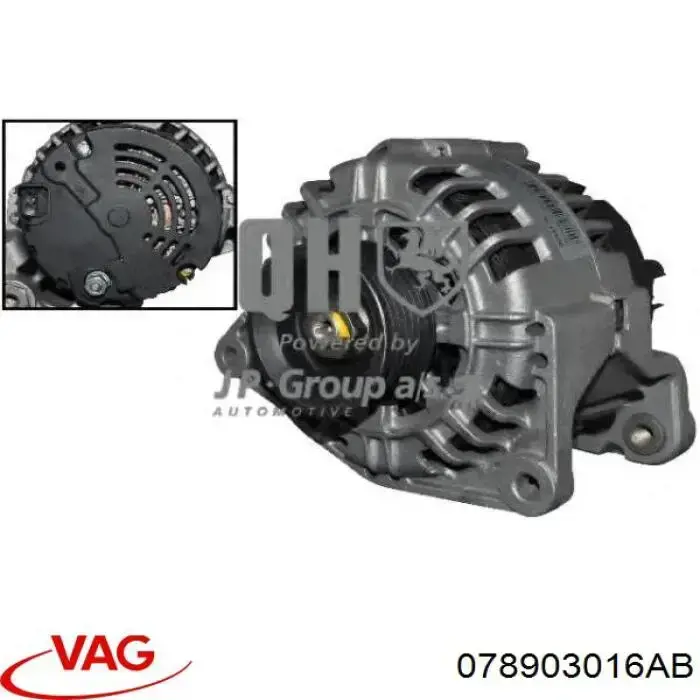 Автомобильный генератор VAG 078903016AB цена, от 63.35 USD