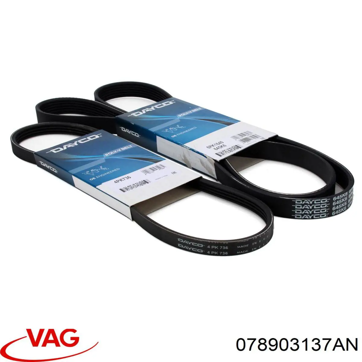Клиновый ремень VAG 078903137AN цена, от 27.60 USD