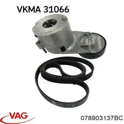 Ремень генератора 078903137BC VAG