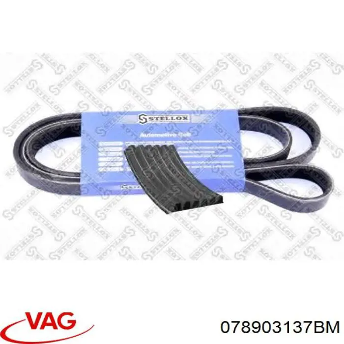 Ремень генератора 078903137BM VAG