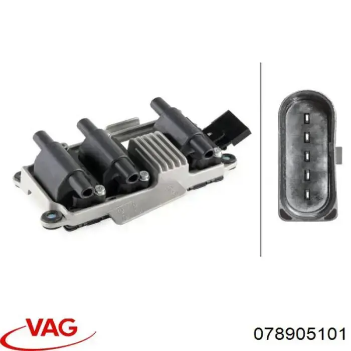 Катушка VAG 078905101