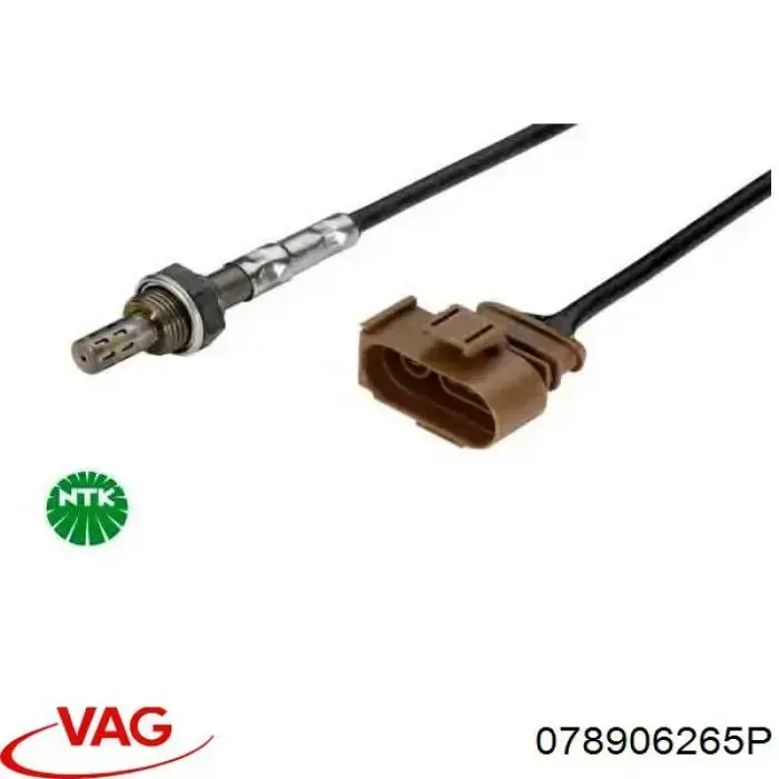 Лямбда зонд после катализатора, левый VAG 078906265P