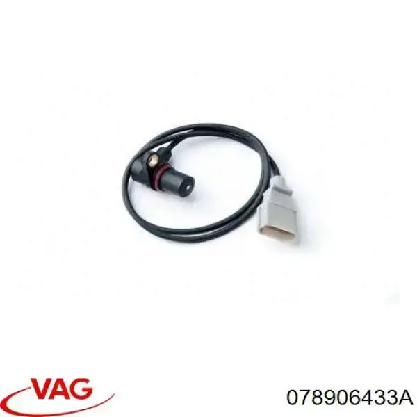 Датчик положения коленвала VAG 078906433A