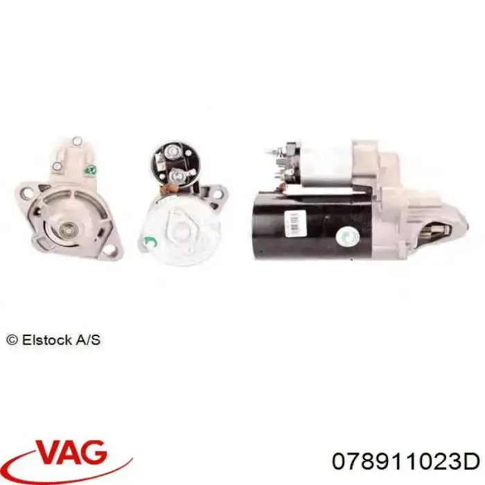 Стартер VAG 078911023D цена, от 52.24 USD