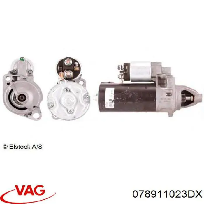 Купить 078911023DX VAG Стартер