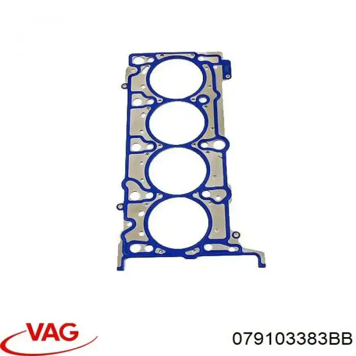 079103383T VAG прокладка головки блока цилиндров (гбц левая)