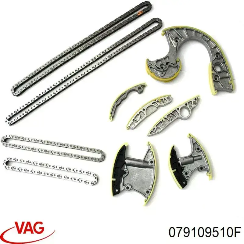 Башмак натяжителя цепи ГРМ VAG 079109510F цена, от 45.55 USD