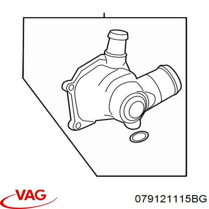 Термостат в корпусе VAG 079121115BG цена, от 266.99 USD