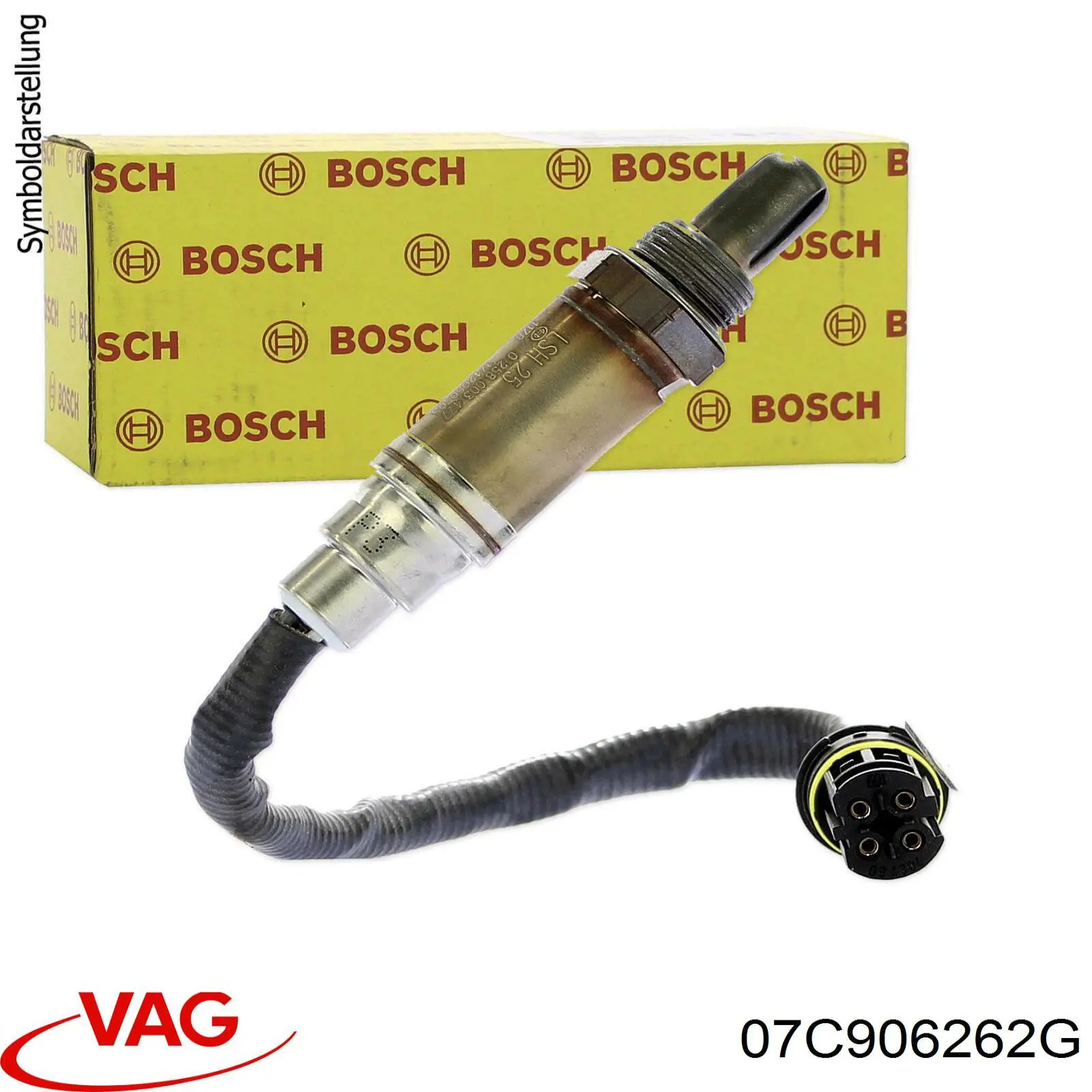 Датчик кислорода до катализатора 07C906262G VAG