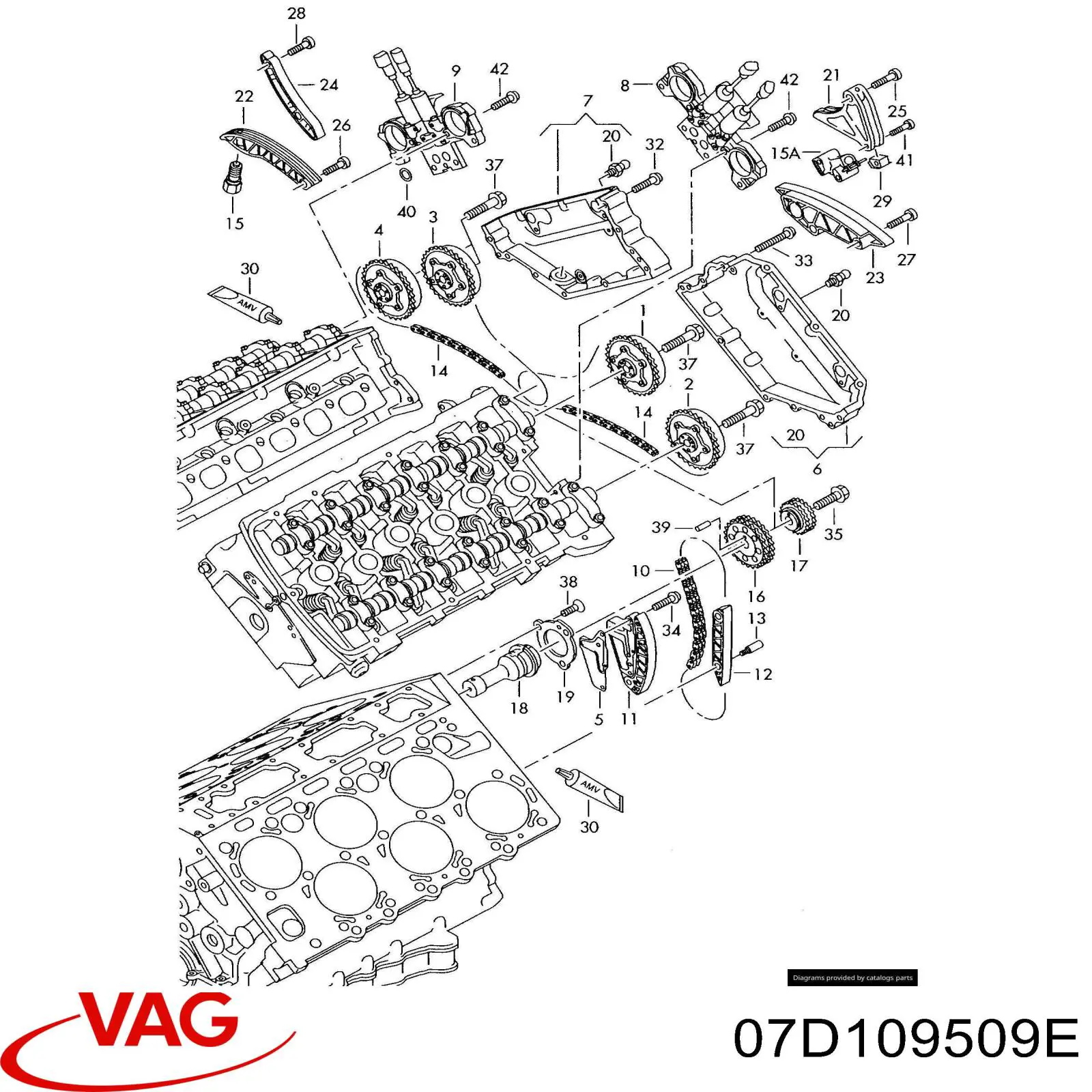  VAG 07D109509E цена, от 80.28 USD