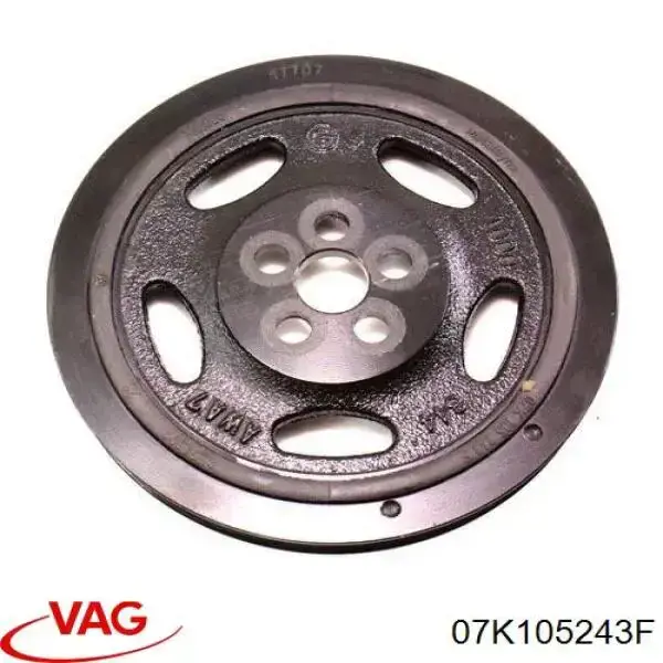 Купить 07K105243F VAG Шкив-демпфер коленвала