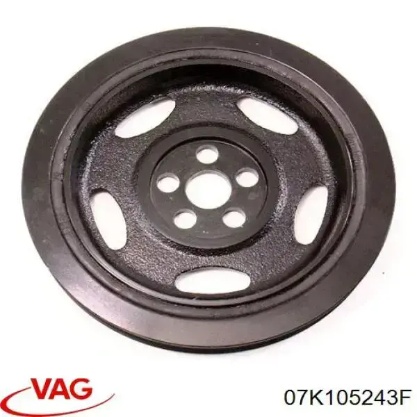 Шкив коленвала 07K105243F VAG