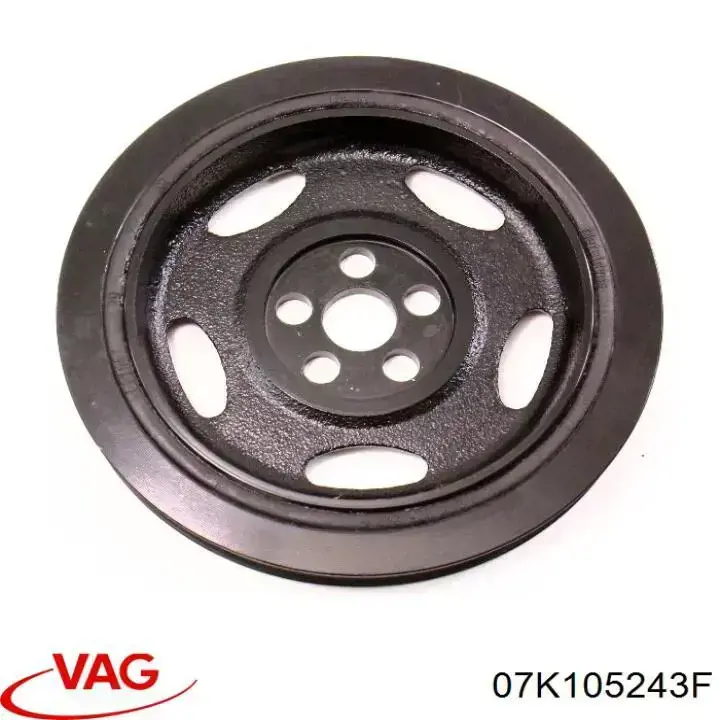 07K105243F VAG Шкив коленчатого вала
