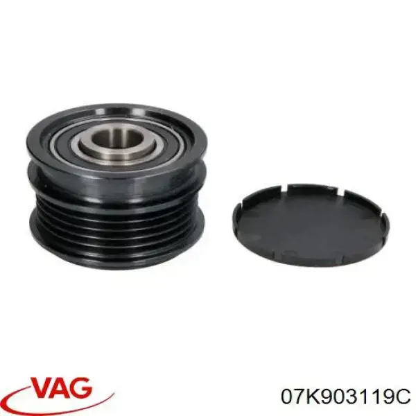 Шкив генератора 07K903119C VAG