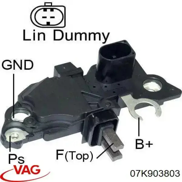 Реле зарядки генератора VAG 07K903803 цена, от 30.35 USD