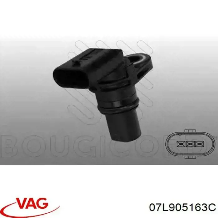 Датчик распредвала 07L905163C VAG