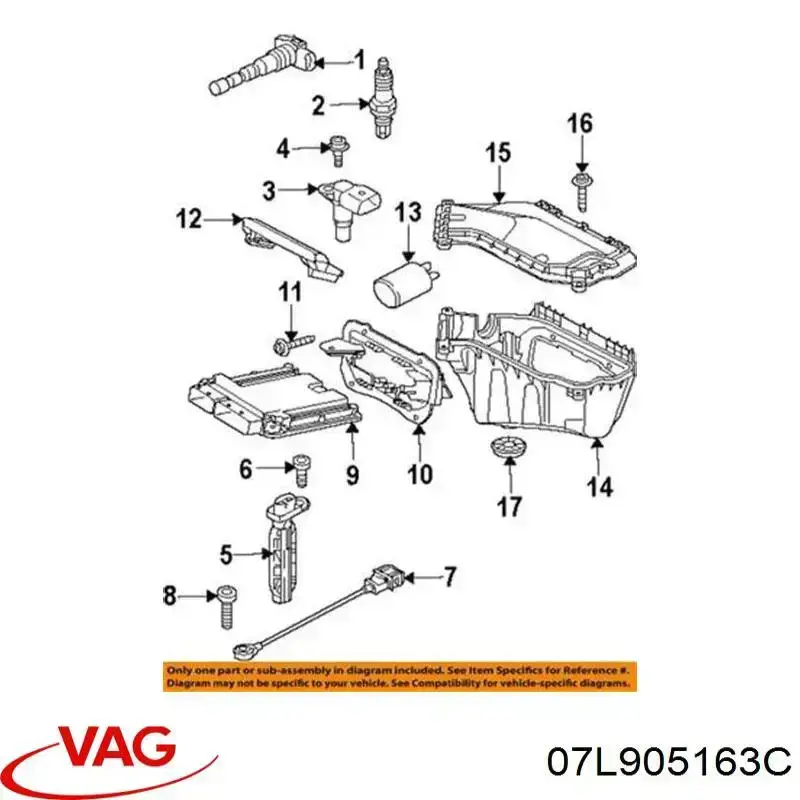 Купить 07L905163C VAG ДПРВ