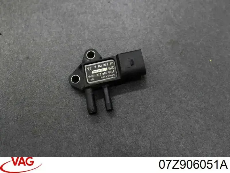 Датчик давления выхлопных газов 07Z906051A VAG